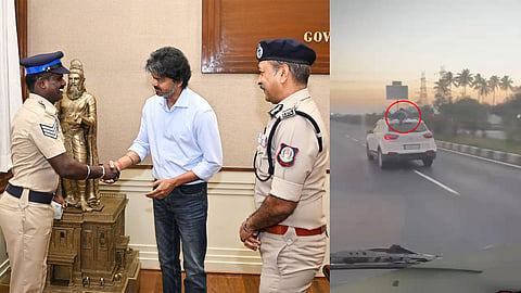 CM Joseph Vijay Felicitates Head Constable Velmurugan for Daring Gutka-Smuggling Bust