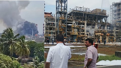 One dies, seven sustain injuries after fire in MRPL near Mangaluru