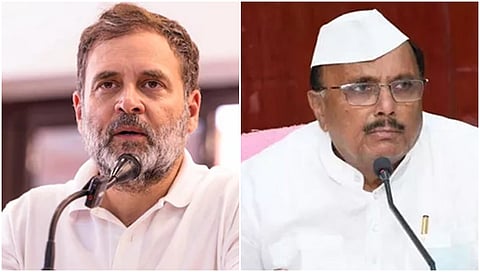 Rahul Gandhi, BR Patil Casual Images