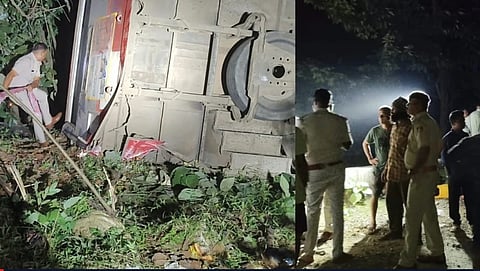 Bus accident near Karwar