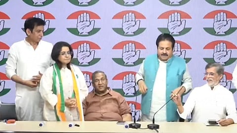 Former AAP leader Priyanka Kakkar, ex-UP MLA Shyam Sundar Sharma, Journalist Rajat Rakesh Tandon joins Congress