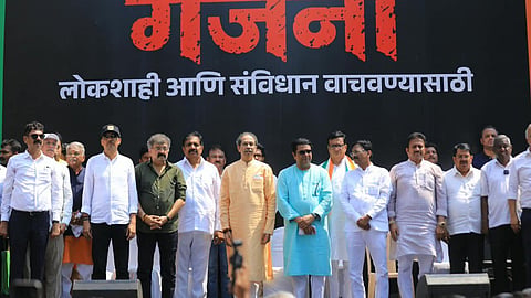 Raj Thackeray demands scrapping of Maha SIR in Mumbai protest