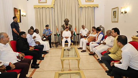 NDA delegation meet Governor