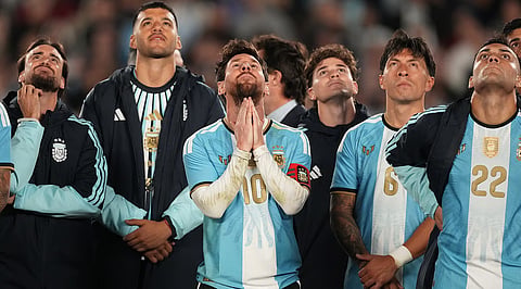 Argentina's Lionel Messi