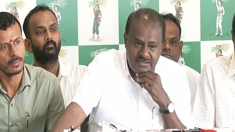 Union Minister HD Kumaraswamy