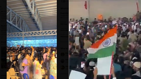 CJP stages 'chappal protest' in Bengaluru in solidarity with women