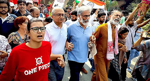 Delhi Protest: 3,000 detained trying to reach Jantar Mantar