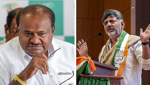 HD Kumaraswamy, DK Shivakumar