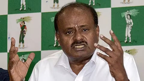 Union Minister HD Kumaraswamy
