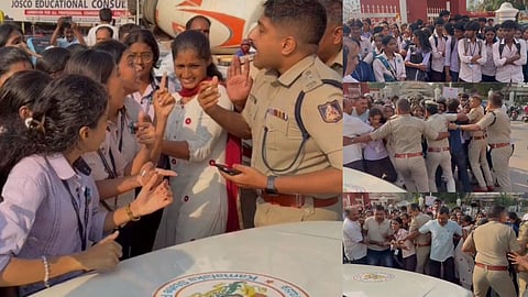 Mangaluru: St Agnes College Students Boycott Exams Over Dasara Holidays Clash, Stage Massive Protest