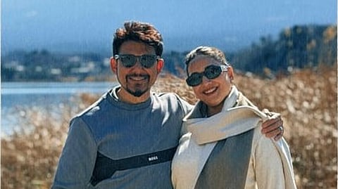 Dr. Shriram Nene and Madhuri Dixit