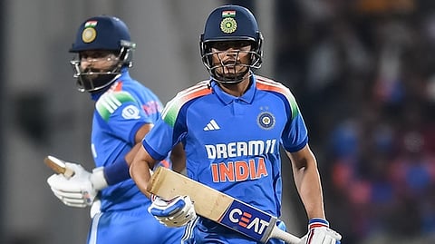 File photo of Shubman Gill and Shreyas Iyer.
