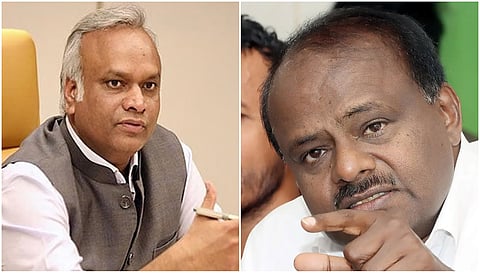 Priyank Kharge-H D Kumaraswamy