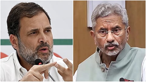 Rahul Gandhi- S Jaishankar
