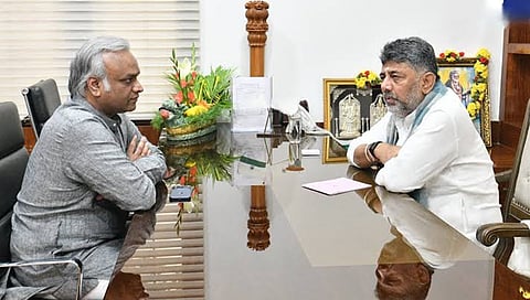 Dk shivakumar and priyank kharge