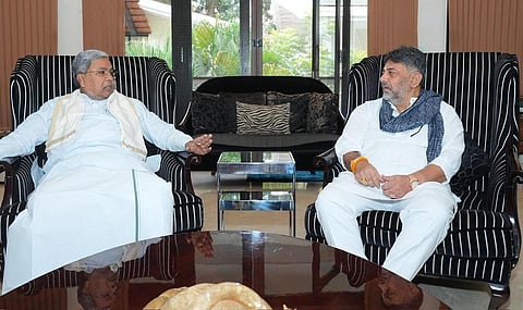 Siddaramaiah-D K Shivakumar (File photo)