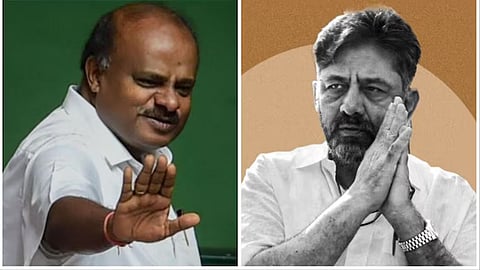 HD Kumaraswamy- DK Shivakumar