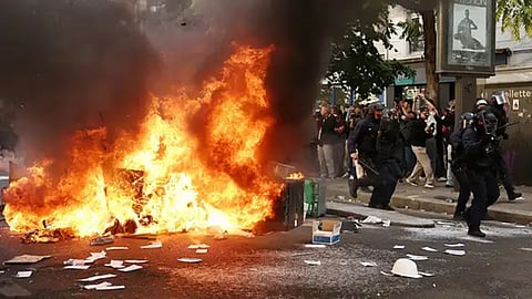 Protests Break Out Across France, Italy, Portugal, US