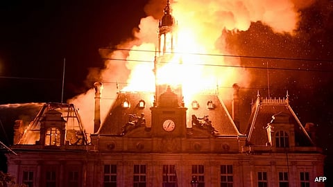 The violence began on the sidelines of marches in the capital and other cities over the cost of living.