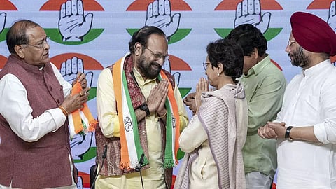Jubin Nautiyal's father Ramsharan is back in Congress after 12 years