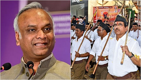 Priyank kharge, RSS