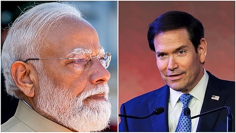 modi- US minister Rubio