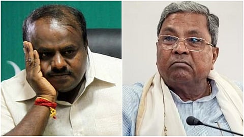 HD Kumaraswamy- Siddaramaiah