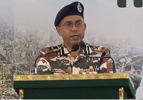 Indo-Tibetan Border Police (ITBP) chief Shatrujeet Kapur