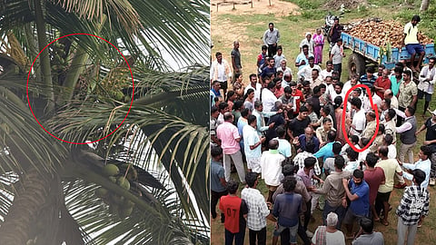 Attackers identified through drone images