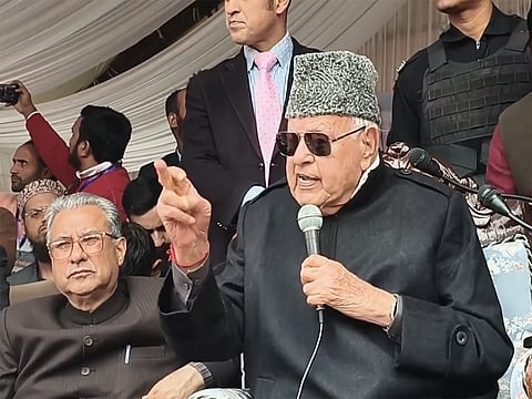 Farooq Abdullah says Pakistan "protecting" Kashmiris; BJP leaders accuse him of treason