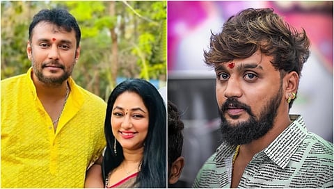 Darshan, Vijayalakshmi, Dhanveer Gowda