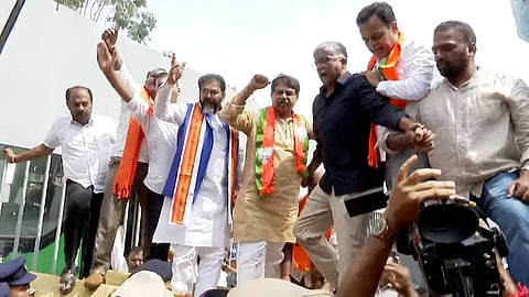 BJP Holds Protests Across Country, Seeks Mallikarjung Kharge's Apology Over "Baap" Jibe