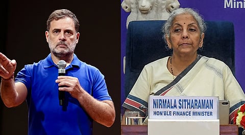ಟಾಟಾ ವಿವಾದ: ಅಮಿತ್ ಶಾ ಜೊತೆ ಸಭೆ ಏಕೆ, ‘ಸರ್ಕಾರದ ಪರಮಾಪ್ತ ಉದ್ಯಮಿ’ ಪ್ರವೇಶ ಯಾವಾಗ: ನಿರ್ಮಲಾ ಸೀತಾರಾಮನ್ಗೆ ರಾಹುಲ್ ಗಾಂಧಿ ವ್ಯಂಗ್ಯ ಪ್ರಶ್ನೆ