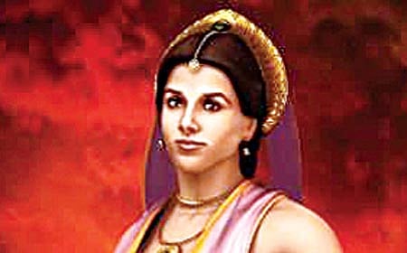 ಆ್ಯನಿಮೇಟೆಡ್ ವಿದ್ಯಾಬಾಲನ್