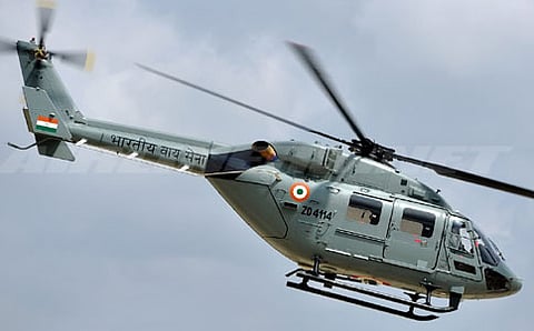 ಎಚ್ ಎ ಎಲ್ ನ ಧ್ರುವ್-೩ ಹೆಲಿಕಾಪ್ಟರ್
