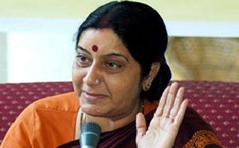 ವಿದೇಶಾಂಗ ಸಚಿವೆ ಸುಷ್ಮಾ ಸ್ವರಾಜ್