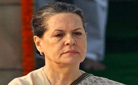 ಕಾಂಗ್ರೆಸ್ ಅಧ್ಯಕ್ಷೆ ಸೋನಿಯಾಗಾಂಧಿ