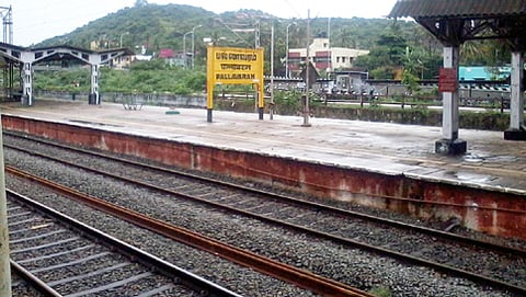 ಘಟನೆ ನಡೆದ ಪಲ್ಲವರಂ ರೈಲ್ವೇ ನಿಲ್ದಾಣ (ಸಂಗ್ರಹ ಚಿತ್ರ)