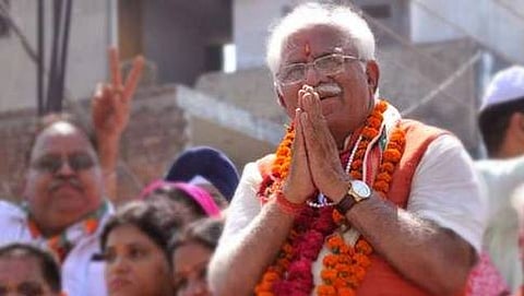 ಹರಿಯಾಣ ಮುಖ್ಯಮಂತ್ರಿ ಮನೋಹರ್ ಲಾಲ್ ಖಟ್ಟರ್ (ಸಂಗ್ರಹ ಚಿತ್ರ)