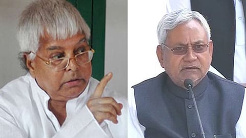 ಲಾಲು ಪ್ರಸಾದ್ ಮತ್ತು ನಿತೀಶ್ ಕುಮಾರ್ (ಸಂಗ್ರಹ ಚಿತ್ರ)