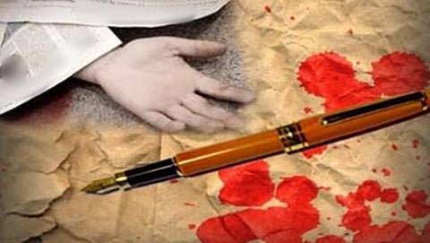 ಬಿಹಾರದಲ್ಲಿ ದುಷ್ಕರ್ಮಿಗಳ ಅಟ್ಟಹಾಸ: ಮನೆಗೆ ನುಗ್ಗಿ ಪತ್ರಕರ್ತನ ಬರ್ಬರ ಹತ್ಯೆ (ಸಾಂದರ್ಭಿಕ ಚಿತ್ರ)