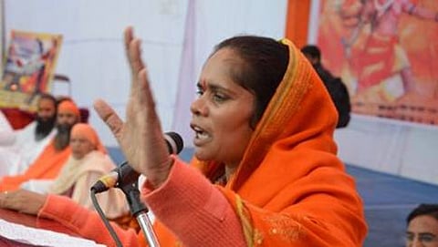 ಧಾರ್ಮಿಕ ನಾಯಕಿ ಸಾಧ್ವಿ ಪ್ರಾಚಿ (ಸಂಗ್ರಹ ಚಿತ್ರ)