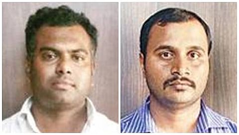 ಬಂಧಿತ ಆರೋಪಿಗಳಾದ ಪ್ರಸಾದ್ ಮತ್ತು ಮೋಹನ್