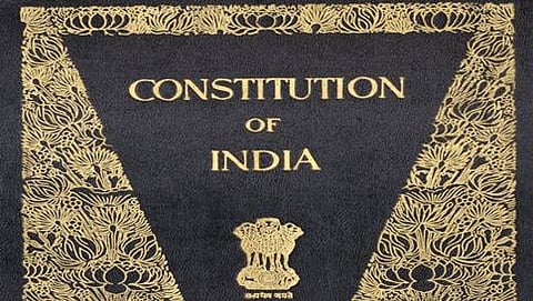 ಸಂವಿಧಾನ ಪುಸ್ತಕ(ಸಾಂದರ್ಭಿಕ ಚಿತ್ರ)