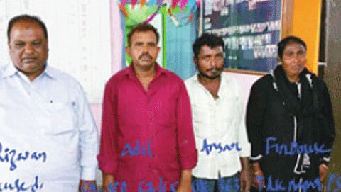 ಬಂಧಿತ ಆರೋಪಿಗಳು