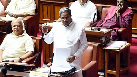ವಿಧಾನಸಭೆಯಲ್ಲಿ ಮುಖ್ಯಮಂತ್ರಿ ಸಿದ್ದರಾಮಯ್ಯ
