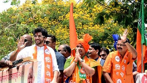 ಚುನಾವಣೆಯಲ್ಲಿ ಗೆದ್ದ ಕಾರ್ಯಕರ್ತರ ಸಂಭ್ರಮ