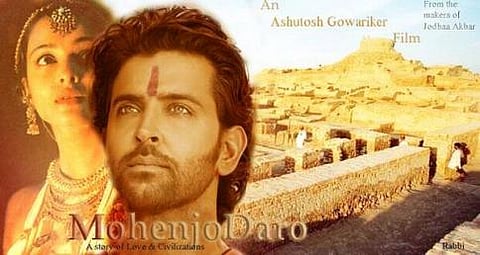'ಮೊಹೆಂಜೊ ದಾರೊ' ಸಿನೆಮಾ ಭಿತ್ತಿಚಿತ್ರ