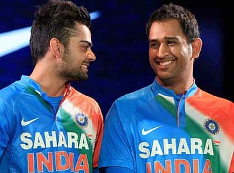 Mahendra Singh Dhoni And Virat Kohli