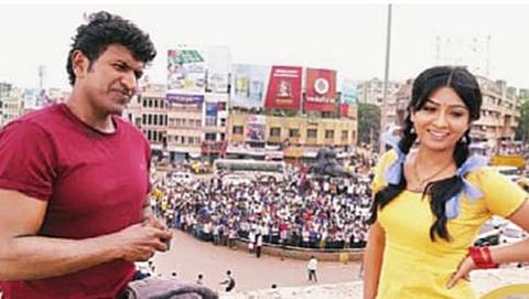 ಹುಬ್ಬಳ್ಳಿಯಲ್ಲಿ ಪುನೀತ್ ರಾಜ್ ಕುಮಾರ್ ಮತ್ತು ರಾಧಿಕಾ ಪಂಡಿತ್